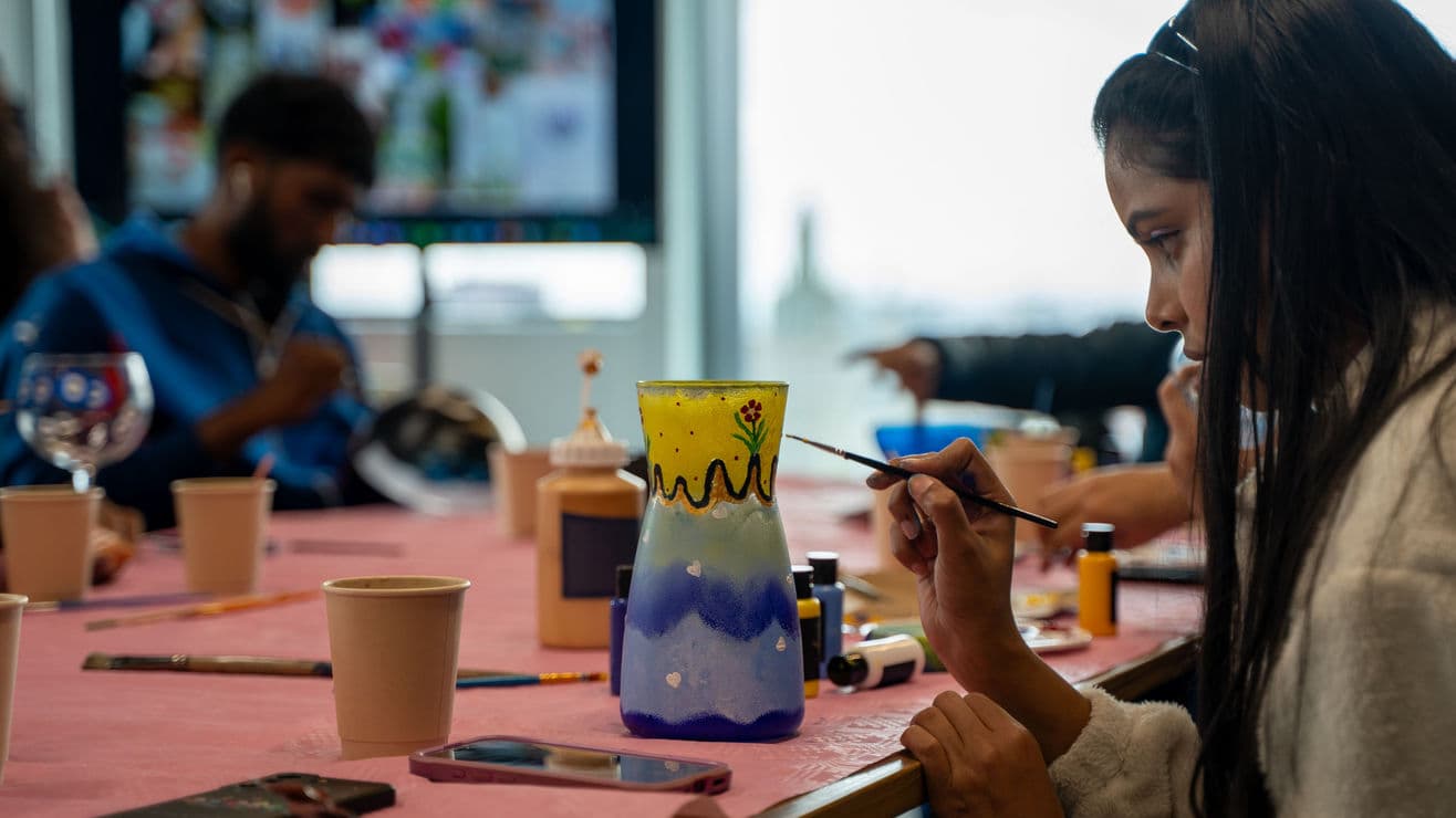 Sip 'n Paint – Glass Painting