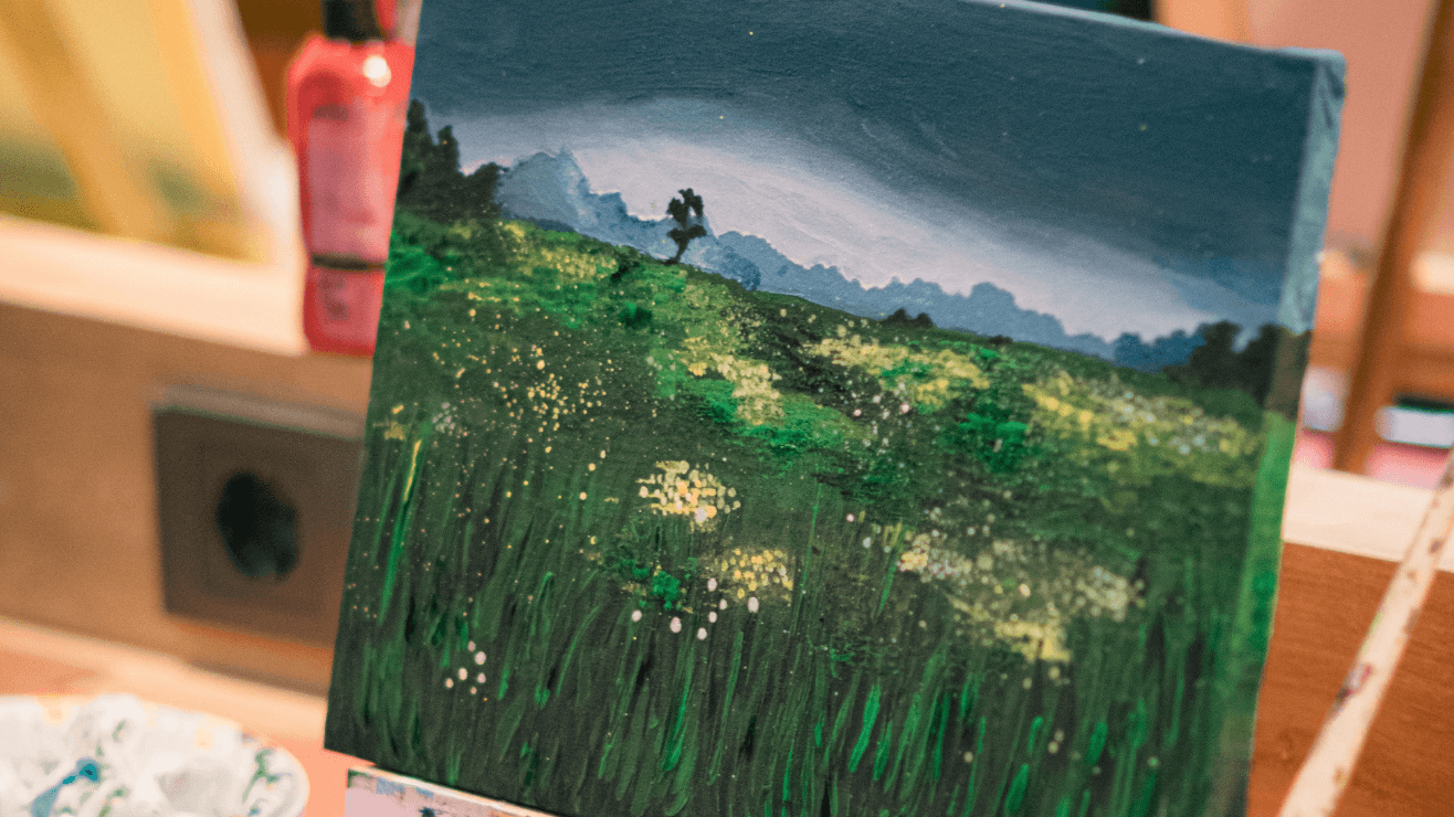 Bob Ross Follow Along Tutorial