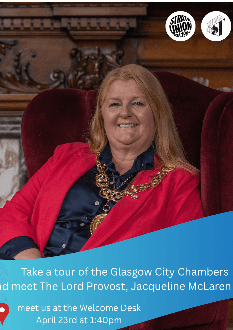Tour of the Glasgow City Chambers and meet The Lord Provost, Jacqueline McLaren